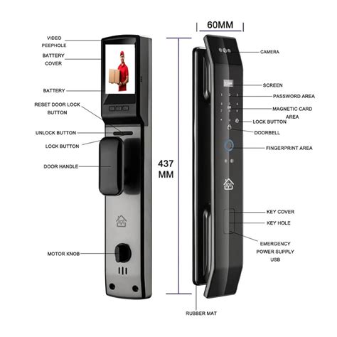 Smart Wifi Fingerprint Door Lock In India Homemate