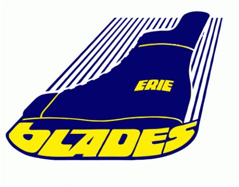 Erie Golden Blades Hockey Logo From At Hockeydb