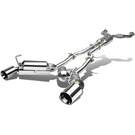 Amazon DNA Motoring CBE370ZDT2 Stainless Steel Catback Exhaust