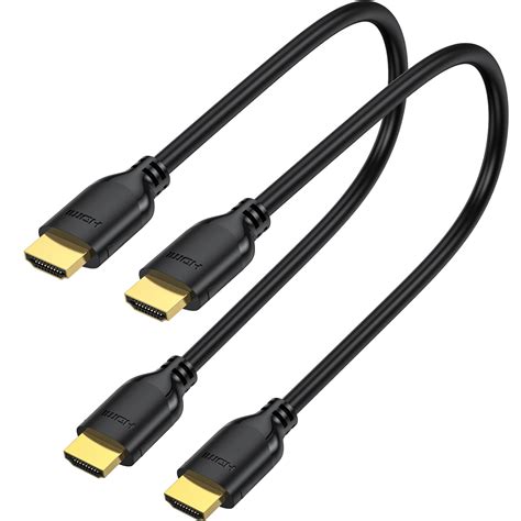 Uvooi Short Hdmi Cable Foot Pack K Ft Hdmi To Hdmi Cable High