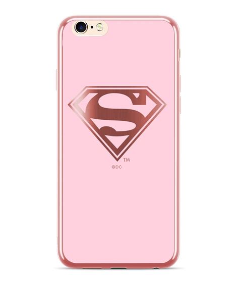 Etui Luxury Chrome Do Apple Iphone Plus Dc Superman Oryginalne I