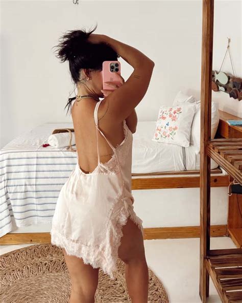 Ltimas Pe As Camisola De Tecido Plano E Renda Rosa Champanhe Vov Miriam Lingerie Perfeita