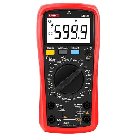 UNI T Ut890c Ut890d Digital Multimeter True Rms Digital Multifunktion