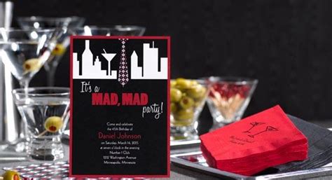 Mad Men Party Decorations Throw A Mad Men Birthday Cocktail Party Etiquette And Ideas