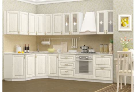 Модульный кухонный гарнитур Квадро композиция №3 купить в Санкт ...