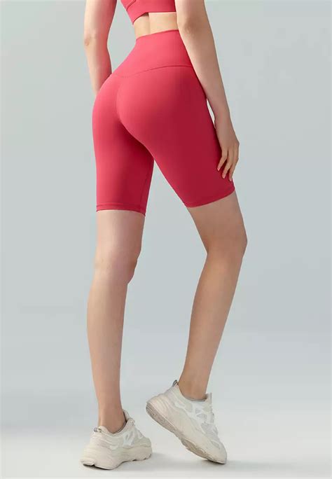 Buy HAPPY FRIDAYS Nude Sports Tight Shorts No Front Crotch Line DSG DSS Online