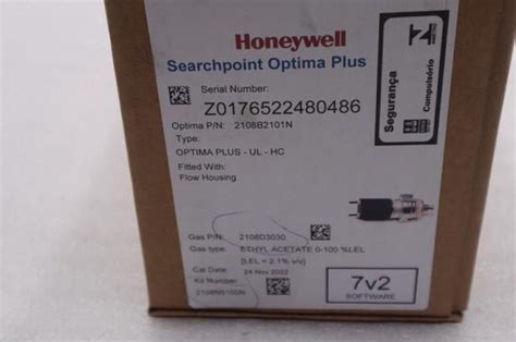 Honeywell Optima Plus 2108B2101N Gas Detector Hexane STOCK 5142 in ...