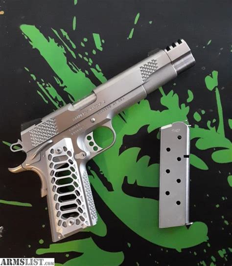 Armslist For Sale Custom Stainless Steel Kimber 1911 Raptor Ii 45 Apc