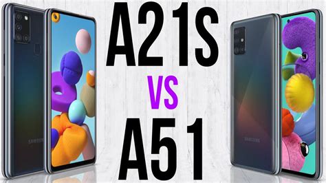 A21s Vs A51 Comparativo Youtube