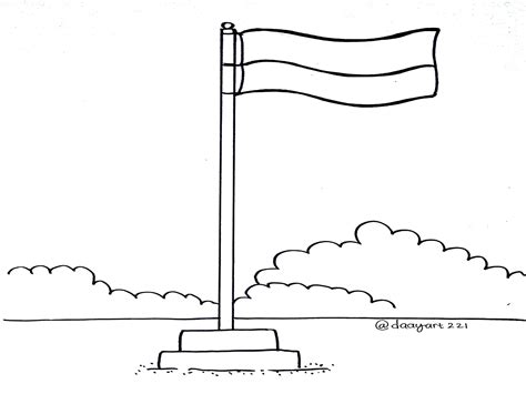 Detail Gambar Sketsa Bendera Koleksi Nomer 16