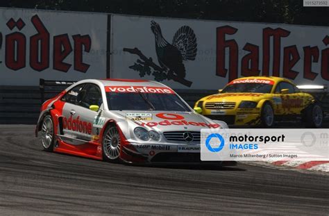 Bernd Schneider GER Vodafone AMG Mercedes CLK DTM In Front Of