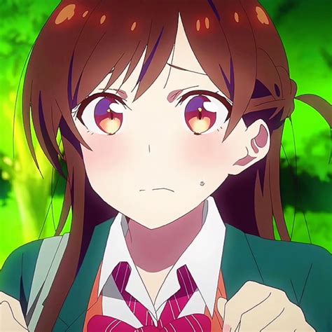 mizuhara chizuru icon anime kanojo okarishimasu anime icons