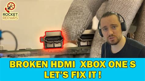 Xbox One S Hdmi Port Fix Satisfying Repair Youtube