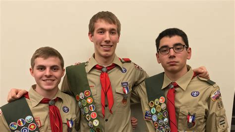 Belmont Students Receive Eagle Scout Awards