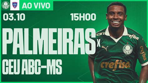 Jogo Completo Palmeiras X Uni O Abc Ms Copa Do Brasil Sub