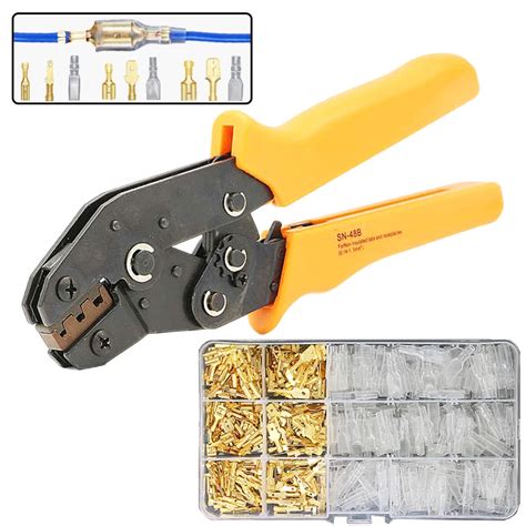 Sn B Wire Crimping Pliers Mm Awg For Box Tab