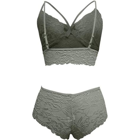 Ensemble De Lingerie Sexy En Dentelle Marque Gris Femme Gris Cdiscount Pr T Porter
