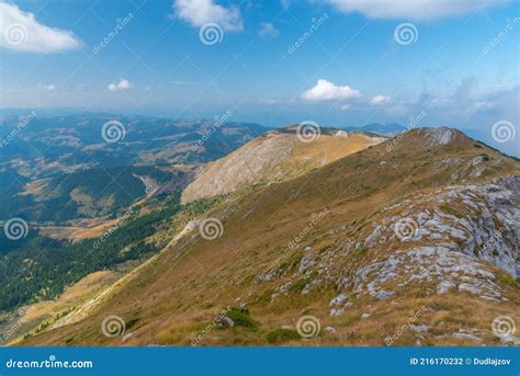 Hajla Peak At Rugova Mountains In Kosovo Stock Photo Image Of