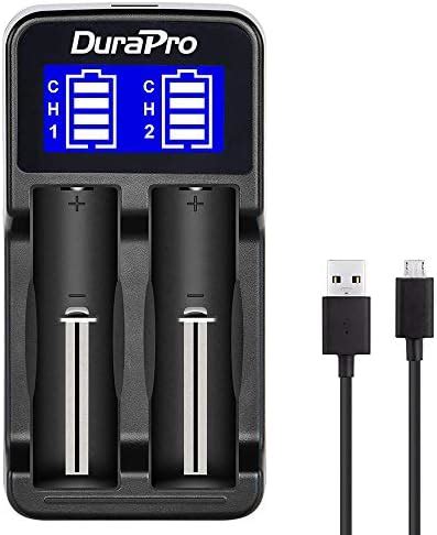 Durapro Lcd Chargeur Universel Double De Batterie Usb Intelligent Pour