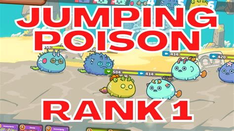 Rank Mmr Plant Double Dusk Jumping Poison Season Axie