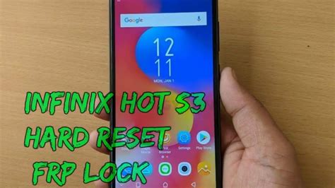 Infinix Hot S Hard Reset Pattern Lock Remove Easily Youtube
