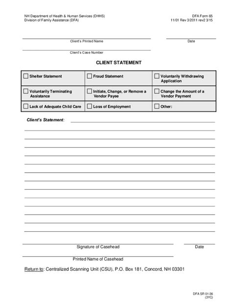 client statement form  client statement sr   fill   sign