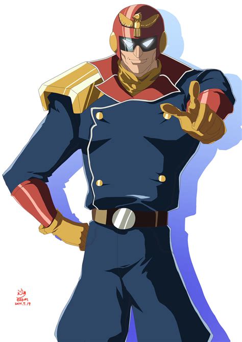 F-ZERO Falcon Densetsu Captain Falcon by eua-eakm on DeviantArt