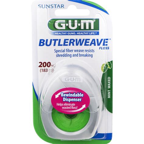 Gum Butlerweave Floss Mint Waxed Stuffing Foodtown