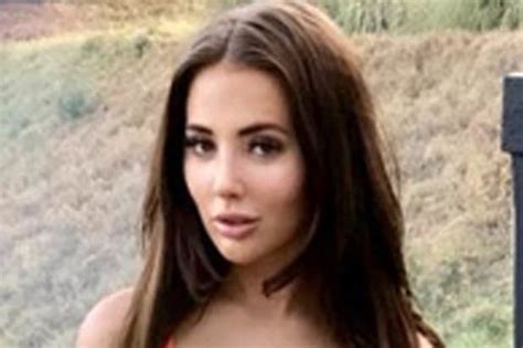 Towie S Yazmin Oukhellou Frees Killer Cleavage In Titillating Bikini Showcase Daily Star