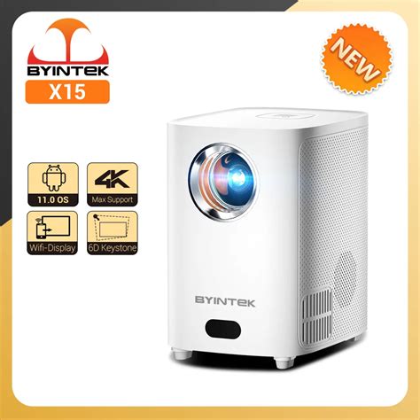 BYINTEK X15 Portable Projector LED Smart Android 11 0 Wifi Home Theater