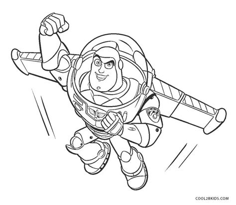 Buzz Lightyear Para Colorear