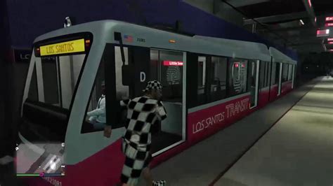 Gta 5 Little Seoul Subwaymetro Station Tour Youtube