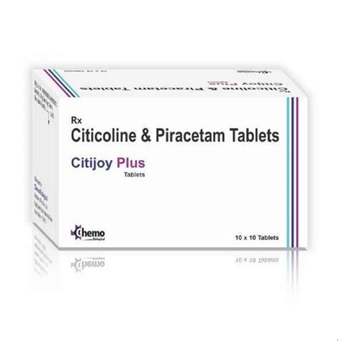 Citicoline Piracetam Tablet Mg Packaging Size Tablets At