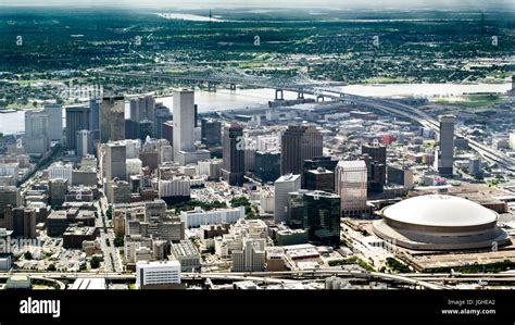 Aerial Of Downtown New Orleans Banque De Photographies Et Dimages à