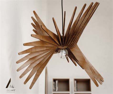 DEZAART Etsy In 2024 Pendant Lighting Modern Chandelier Wood