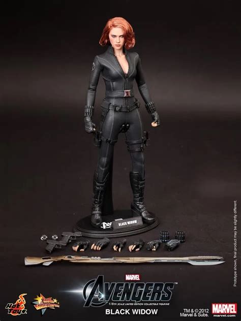 Hot Toys Debuts The Avengers Black Widow Scale Figure Images