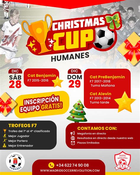 Christmas Cup Prebenjamin Humanes De Madrid Madrid Soccer