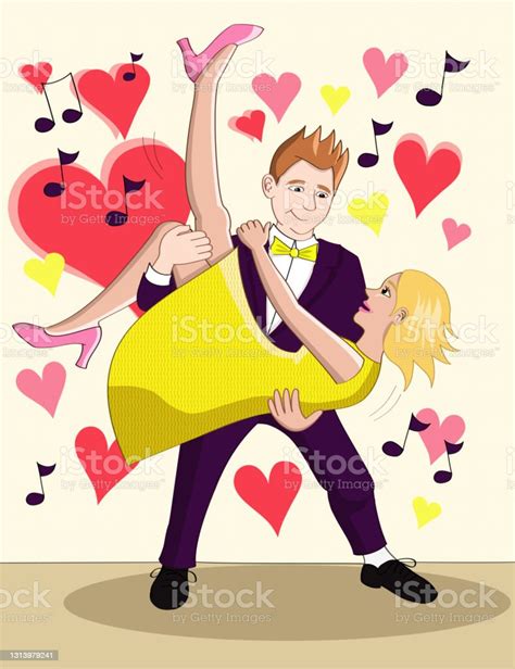 Dancing Couple Stock Illustration Download Image Now Adult Adults