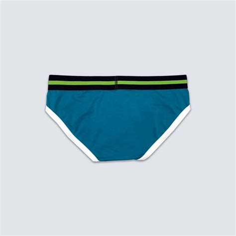 Upcycled Turquoise Green Brief Next Gay Thing