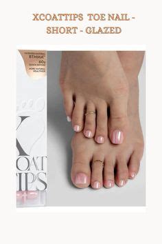 Xcoattips Toe Nail Short Glazed Toe Nails Toe Nail Designs Toe