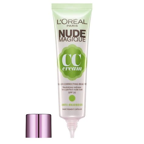 L Oreal Paris Nude Magique CC Cream Anti Redness 30ml Make Up Superdrug