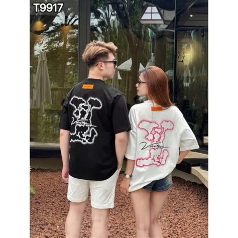 Áo Thun LV Nhiều Mẫu Hot Trend 2025 Form Áo Unisex Nam Nữ Chất Liệu 100 Cotton Mịn Hàng