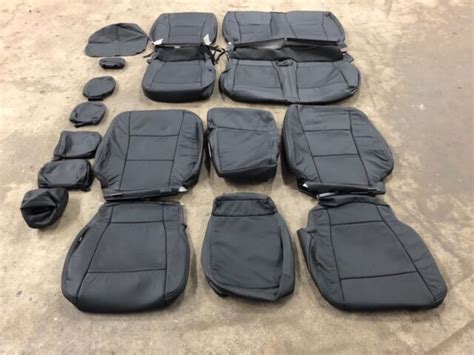 2019 Ford F250 Xlt Super Crew Katzkin Leather Seat Cover Kit Factory