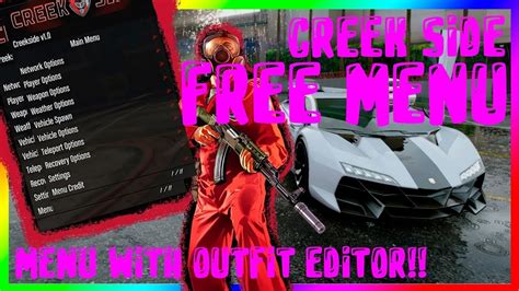 Gta V Mod Menu Undetected Pc Creekside Menu Youtube