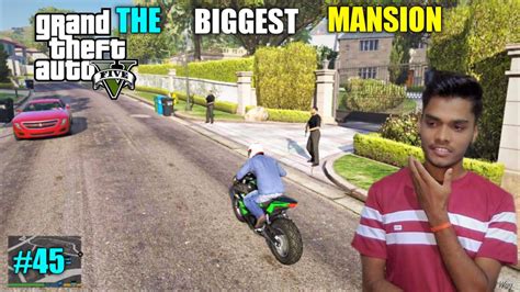 DANGEROUS SECURITY FOR BIGGEST MANSION IN GTA V GAME PLAY VIDEO 45