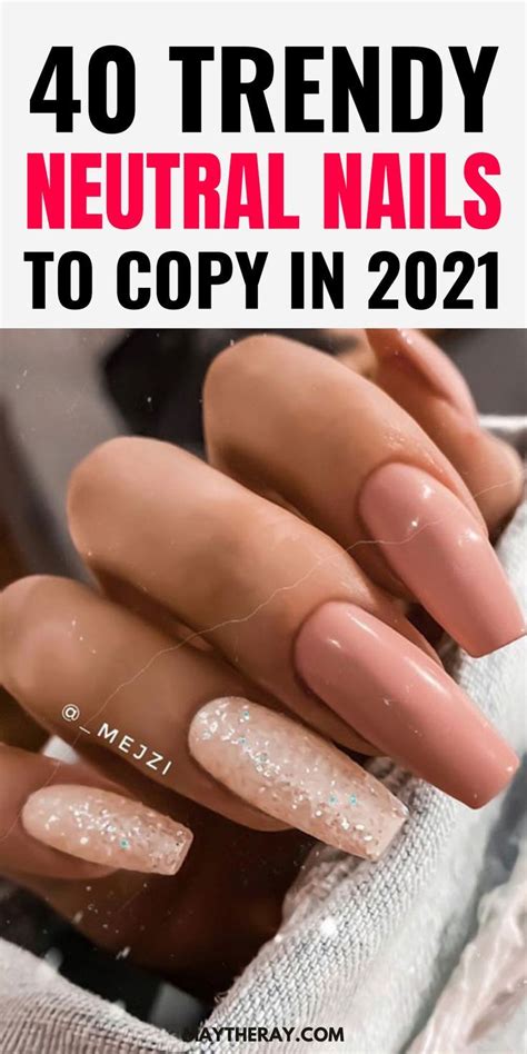 Trendy Nude Nails For A Gorgeous Neutral Look Artofit