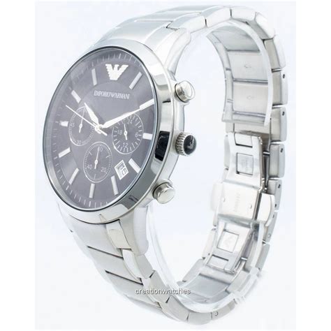 Emporio Armani Classic Ar2434 Chronograph Quartz Mens Watch