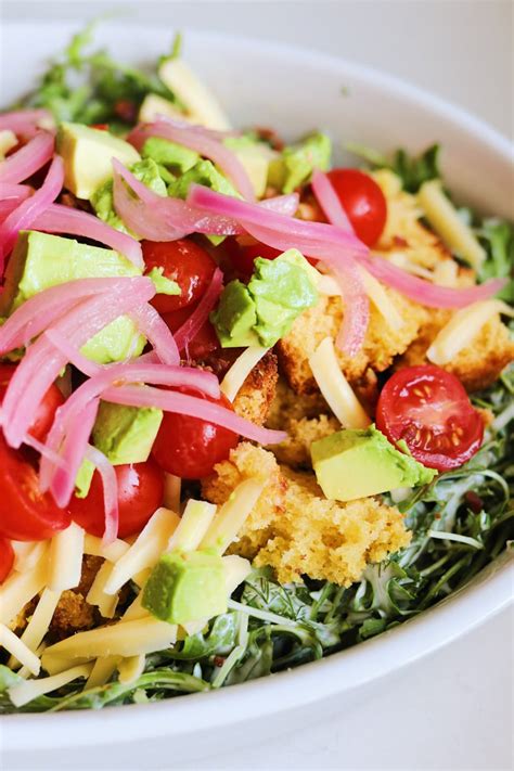Southern Cornbread Salad Recipe with Buttermilk Dressing - Grilled ...