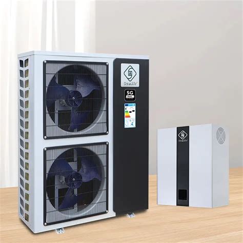 Deg A Kw R Wifi TOUCH SCREEN House Heating Tap Hot Water Split EVI DC Inverter Heat