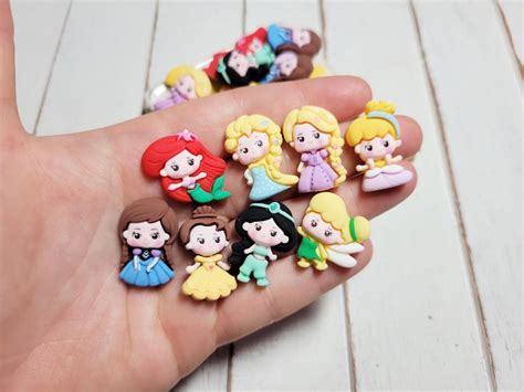 Princess Cabochons Flatback Resin Kawaii Cabochon Kawaii Etsy